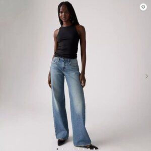 Levi's Women's Blue Jeans Low Loose 26x30